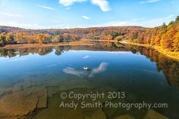 The View from Narrowsburg on a Fall Morning